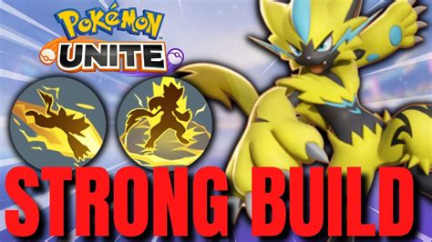 Zeraora Discharge Build Is Strong Pokemon Unite Guide Youtube