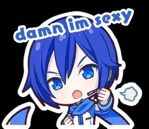 Kaito Pjsekai Stamp Kaito Gay Sticker Vocaloid Funny
