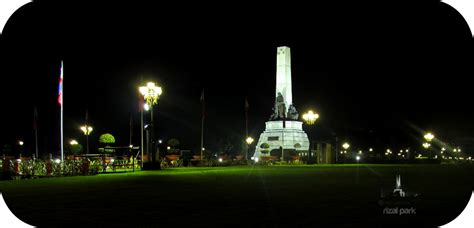 Manila Night Scape: Rizal Park - Travex Travels - Travel. Explore. Fun ...