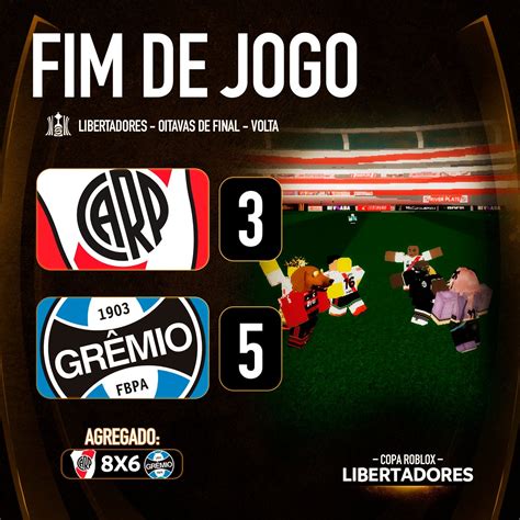 RIVER A CUARTOS DE LA ROBLOX LIBERTADORES🍾🎉 Y SABEN QUIEN NOS ESPERA EN