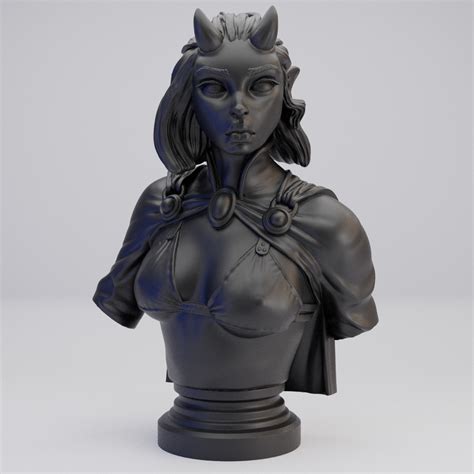 Hot Goblin ティーフリング バスト ミニチュア ホットゴブリンTRPG