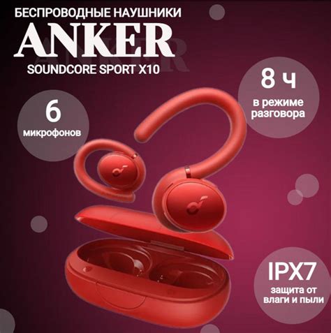 Наушники Внутриканальные soundcore Sport X10 - купить по доступным ...