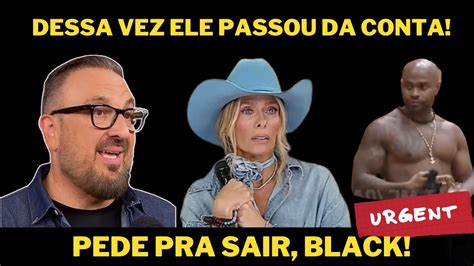 A Fazenda Cesar Black N O Para D Passar Vergonha Desesperado