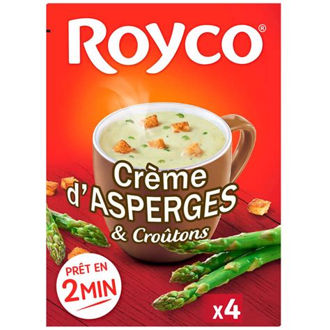 Royco Soupe Instantan E La Cr Me D Asperge Et Cro Tons