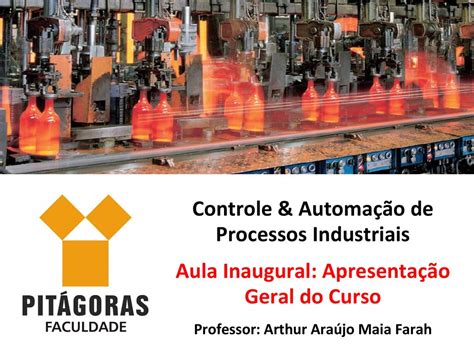 Controle Automação de Processos Industriais ppt carregar