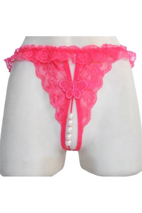 Jakarta Lingerie Gstring Jlg D Deep Open Crotch Pink Sexy Lazada Indonesia