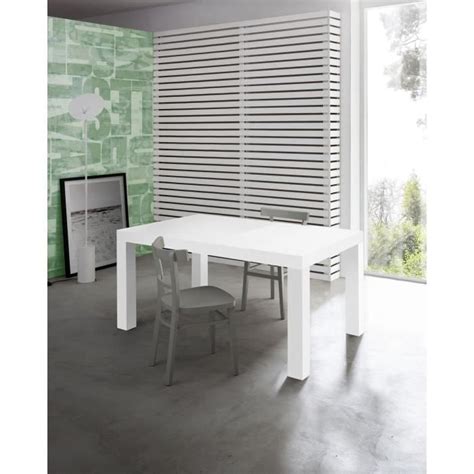 Icreo Dionisio Table Extensible Moderne X X Couleur Cendre Blanc