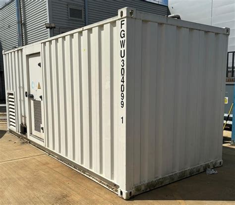 kva fg wilson perkinsleroy generator ft csc acoustic container