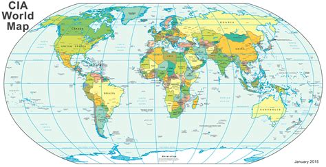 cia world map      government officials