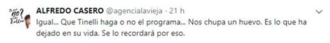 No Tiene Paz Alfredo Casero Volvió A Explotar En Twittershowbizbeta Noticias Del Mundo Del