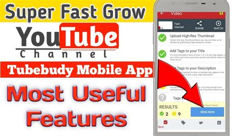 How To Use Tubebuddy App In Mobile How To Grow Youtube Channel By