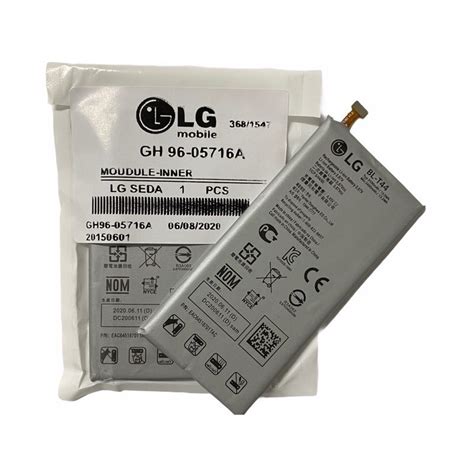 Bateria LG BL T44 X520 K12 Max K12 Prime Original Lacrada Shopee Brasil