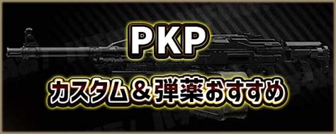 【タルコフ】pkpカスタム＆弾薬おすすめ一覧【eft】