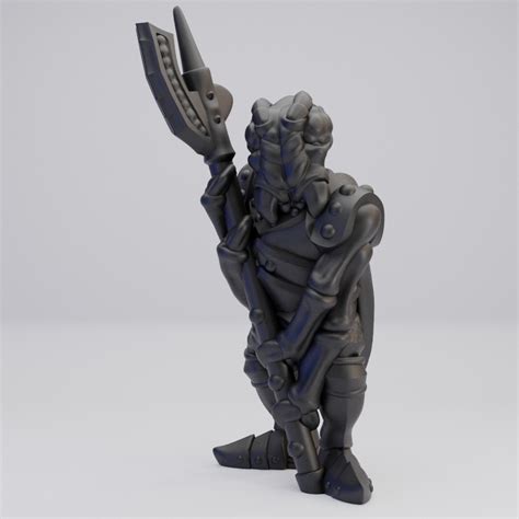 Hot Goblin Insect Warrior Halberd