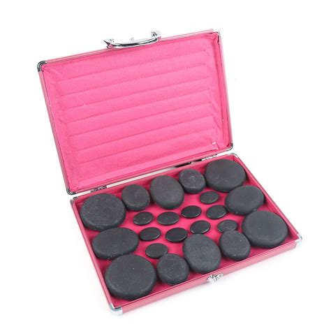 Portable Pro Massage Stone Basalt Heater Set With Therapy Hot Rocks Massage Walmart