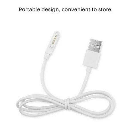 Fashion Magnetic Charging Cable for Smart Watch Charger Wire Wristwatch ...