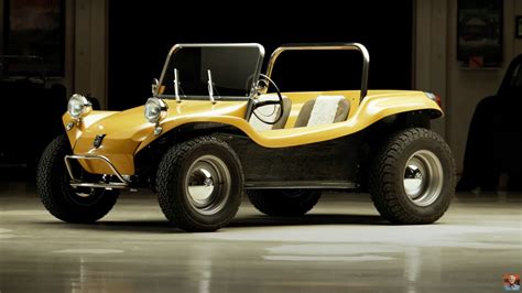 Meyers Manx Dune Buggy With A Radial Engine Rolls Into Jay Leno S