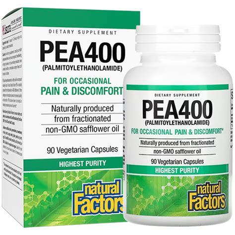 PEA (пальмитоилэтаноламид) 400 мг Natural Factors