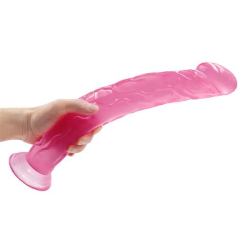 Super Huge Big Sex Realistic Lifelike Dildo Suction Cup Gspot Women Lesbian Toy Eur