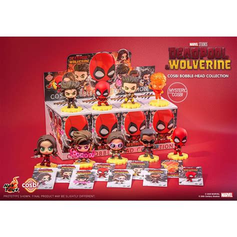 Hot Toys CBX248 Marvel 漫威 死侍與金鋼狼系列 2 盲盒 一套8款 Deadpool X MEN 蝦皮購物