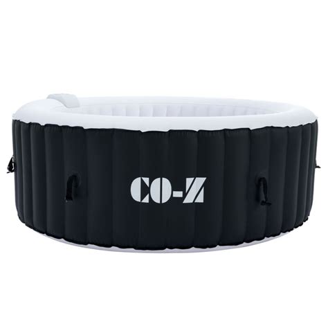 Person Portable Ft Hot Tub Inflatable Hot Tub For Home Spa With Pump Black For Sale From