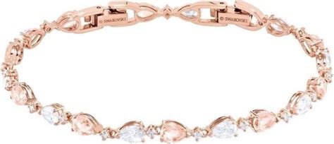 Swarovski Vintage Armband Lengte 1800 Cm Roségoud