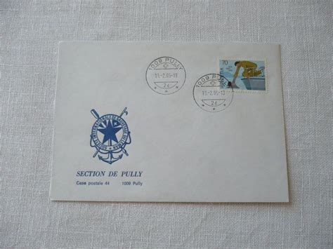 1985 FDC 100 Jahre Rettungsorg Léman SBK 713 Kaufen auf Ricardo