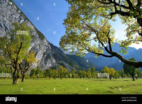 Ahornboden Tirol Austria Stock Photo - Alamy