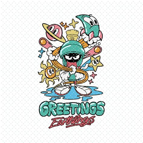 MARVIN MARTIAN SVG - Marvin Svg File - Cute Marvin Svg Files - Svg