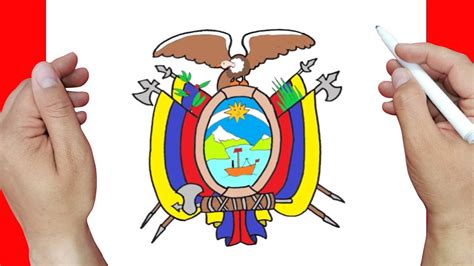 Como Dibujar El Escudo Del Ecuador Paso A Paso - Infoupdate.org