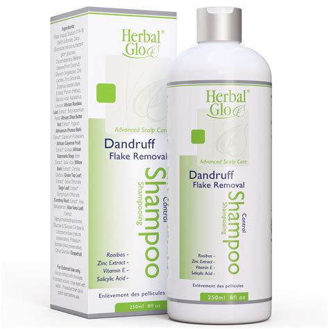 Herbal Glo Advanced Scalp Care Dandruff Flake Removal Control Shampoo