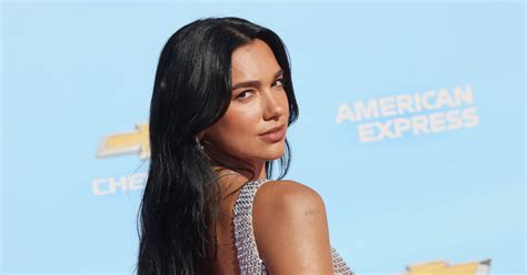 Celebrity News Dua Lipa Goes Braless In Totally Sheer Naked Dress For