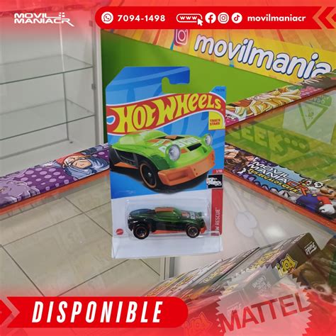 Mattel Hot Wheels Hw Rescue Lightnin Bug Verde