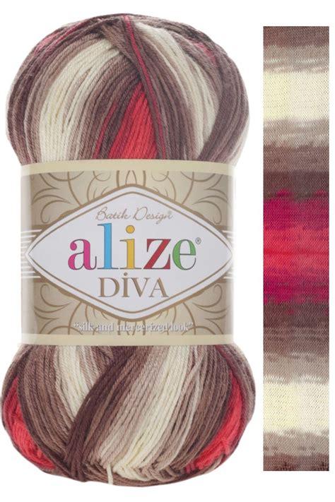 Alize Adet Diva Batik Merserize İp Yazlık Bikini Bustiyer Bluz Örgü İpi Fiyatı Yorumları