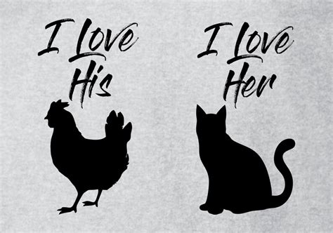 I Love His Cock I Love Her Pussy Etsy