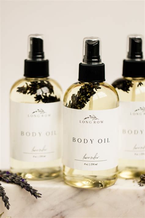 Lavender Body Oil Spray – Long Row Lavender