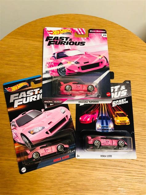Hot Wheels Fast And Furious Honda S Pink Suki Pls Read Disc Hobbies Toys Toys Games