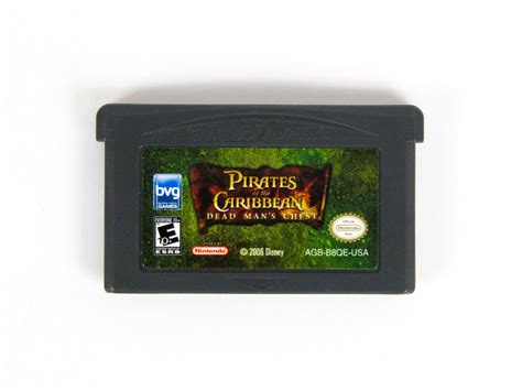Pirates Of The Caribbean Dead Mans Chest Game Boy Advance Gba
