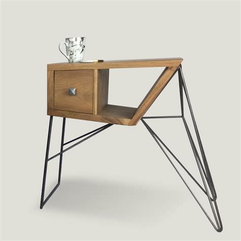 Wooden Side Tables | Handcrafted Suar Wood Side Tables in Singapore