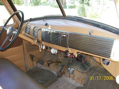 1950 Chevy Pickup Interior