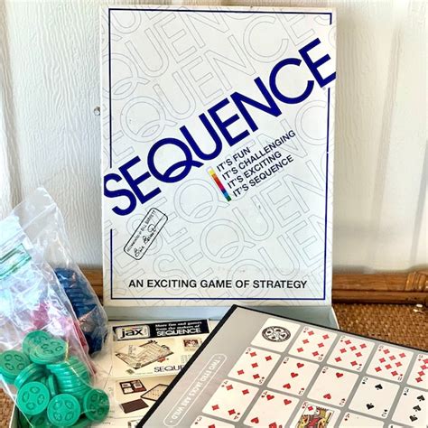 Sequence Board Game - Etsy