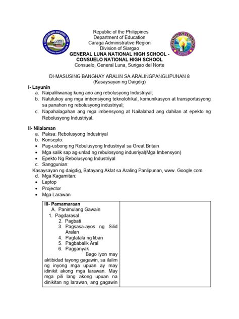 Semi Detailed Lesson Plan | PDF