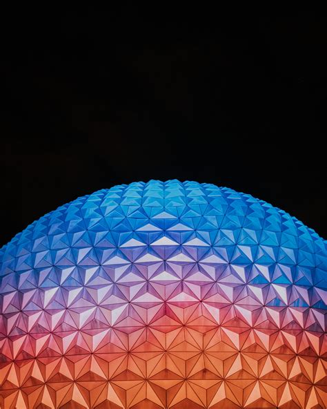 Spaceship Earth Epcot Walt Disney World Modern Architecture 5304x6630