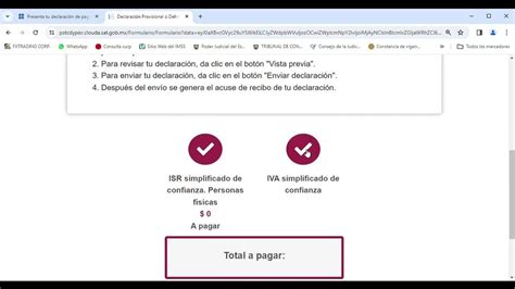 Declaración Mensual Resico Persona Física Youtube