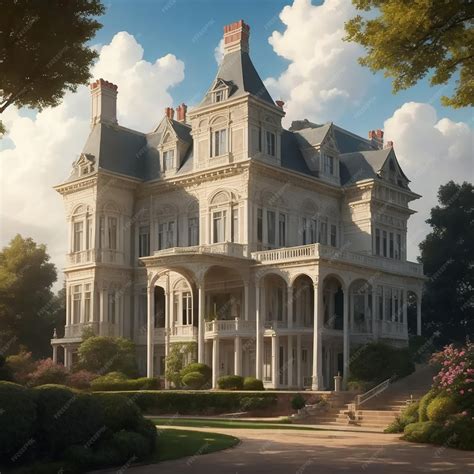 Premium AI Image | Vintage Dream House Old Home Image