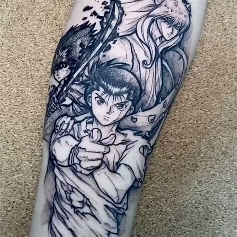 Yusuke Urameshi Tattoo