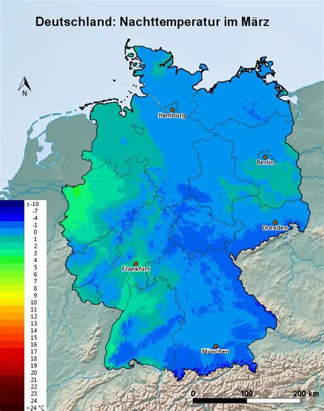 Deutschland Wetter Im M Rz Temperatur Und Regen