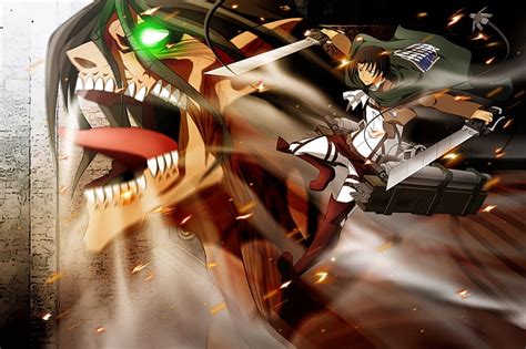 Wallpaper Eren Jaeger Transformation