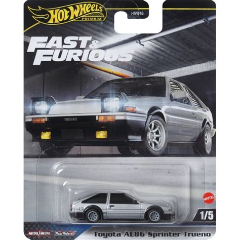 Mattel Hot Wheels Fast And Furious Toyota Ae Sprinter Trueno Hnw Hvr Toys Shop Gr