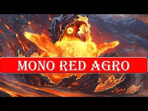 MAGIC ARENA EN ESPAÑOL MONO ROJO AGRO EN ESTÁNDAR RESEÑA DEL MAZO